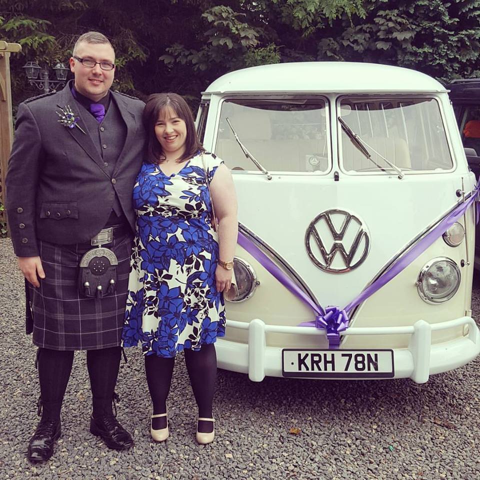 Jenn and I at my brothers wedding in August 2016