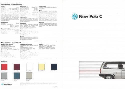 Polo C 1985 Side 1